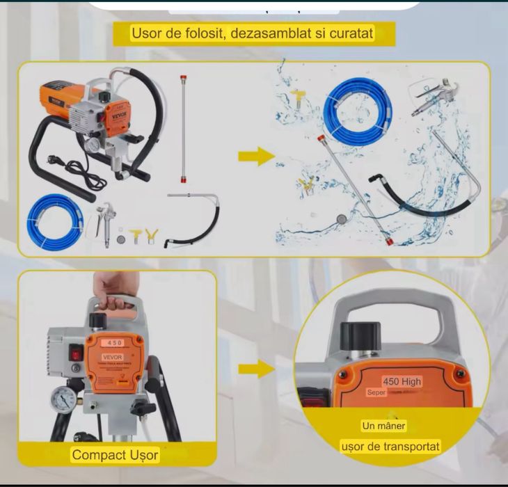 Pompa Profesionala Vopsea Lavabila