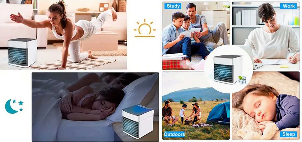 Aeroterma cu apa 3-in-1 umidificare, purificarea si racire aer. Noua!