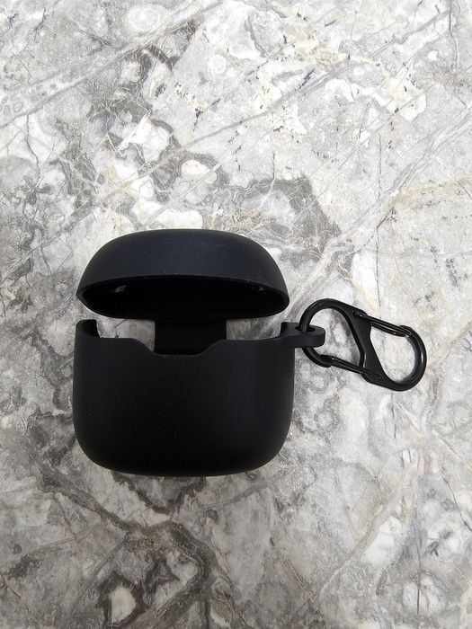 Husa de protectie pentru casti JBL Tune Flex 3, neagra, din silicon,  antisoc