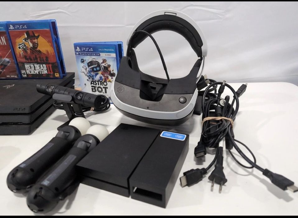 Playstation PS4 Pro + PSVR + Games