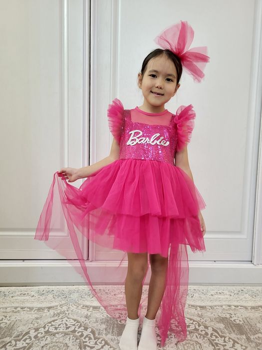Прокат платья Барби, розовое платье прокат