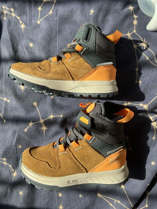 Ghete piele iarna impermeabile Quechua marimea 26
