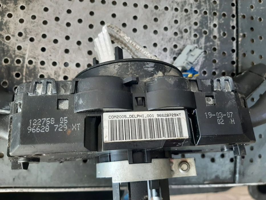 bloc manete semnalizare stergator parbriz tempomat spirala volan peugeot 307 96628729xt
