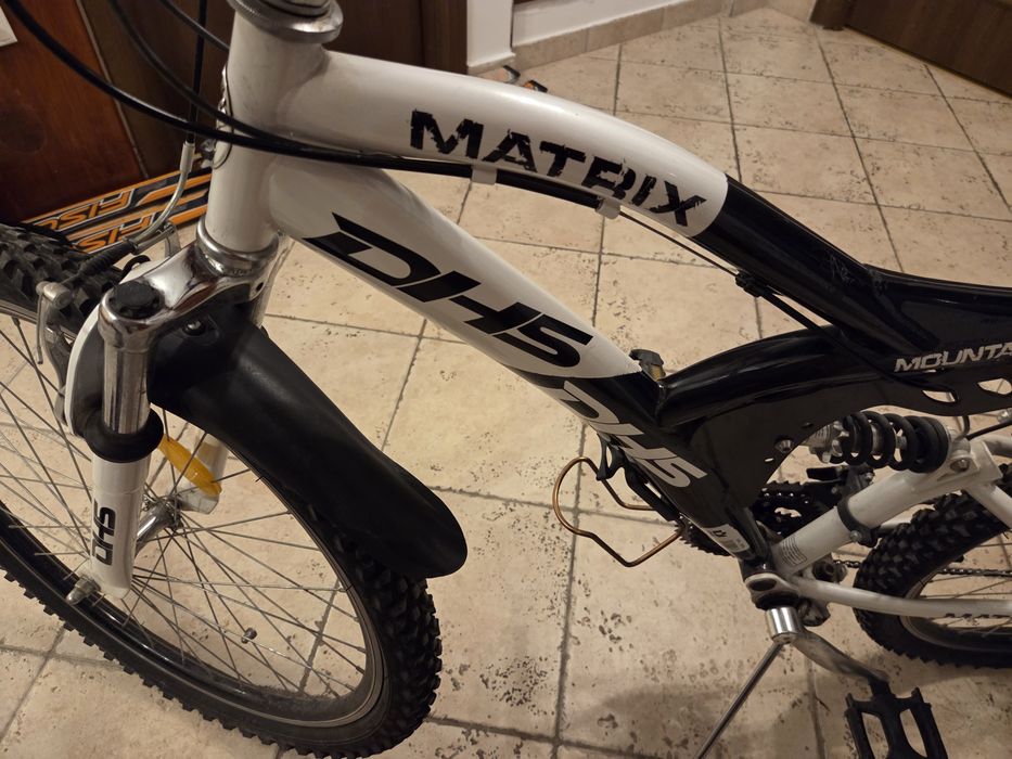 Bicicleta DHS Matrix Mountain Bike Full suspension 26 inch