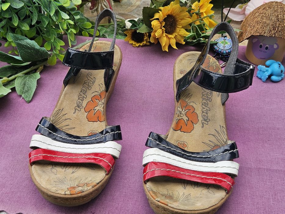 Rieker сандали на платформа