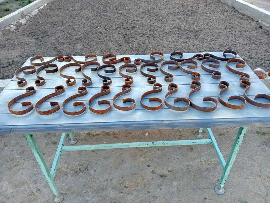 Продам металлические узоры