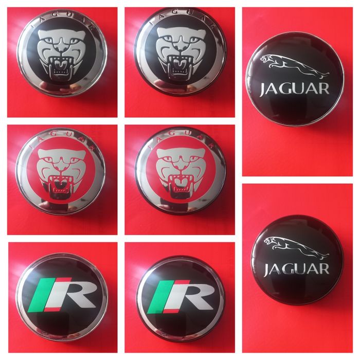 Jaguar- set 4 capace pentru jante aliaj