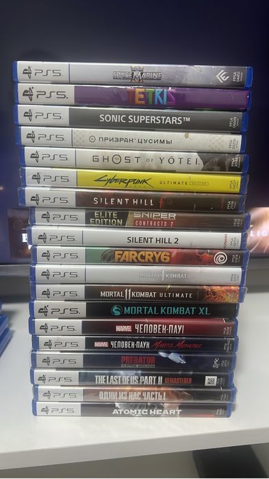 Игры ps 5 новые и б/у