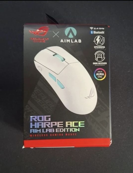 Mouse Asus Rog alb