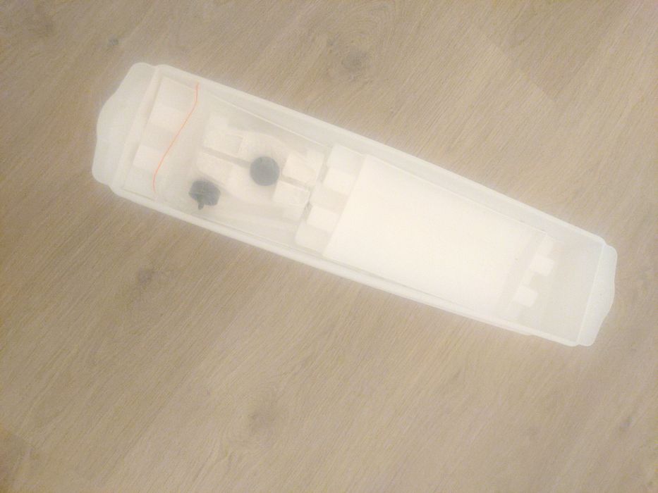 Set divizoare sertare / organizatoare rafturi ALBE plastic