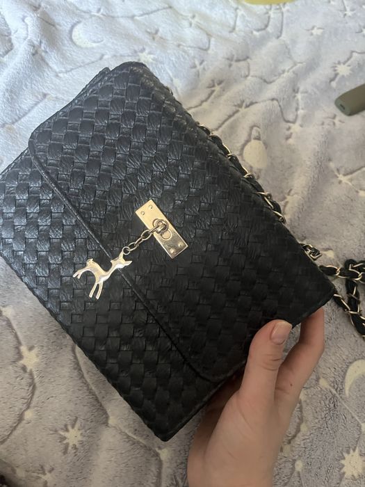 Сумка через плечо эко- кожа