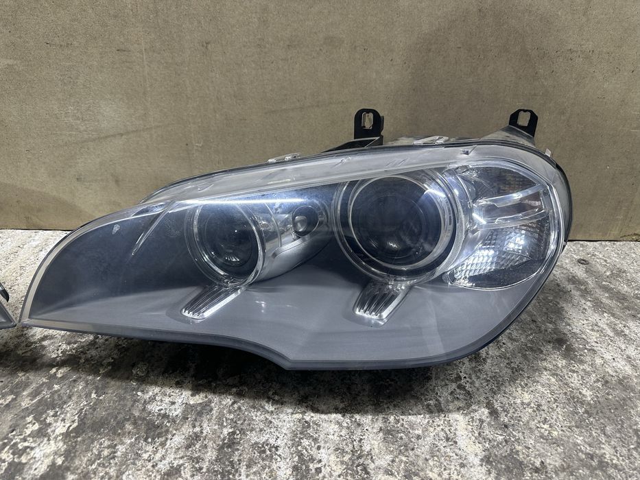 Передние фары Bmw x5 e70 rest
