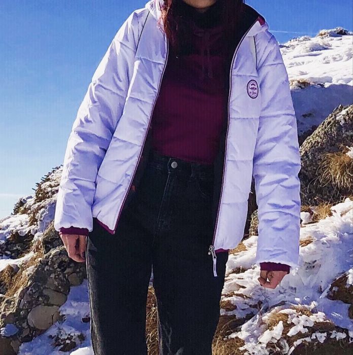 Geaca cu doua fete xxs Decathlon