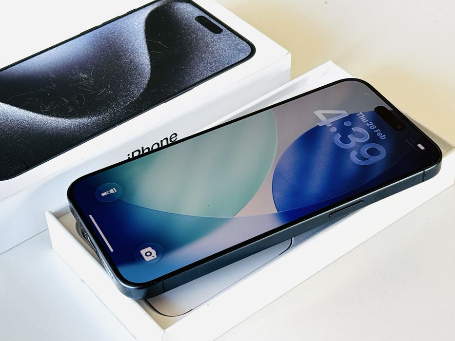 Iphone 15 Pro Max 512GB Blue 100% Батерия! Гаранция 6 месеца