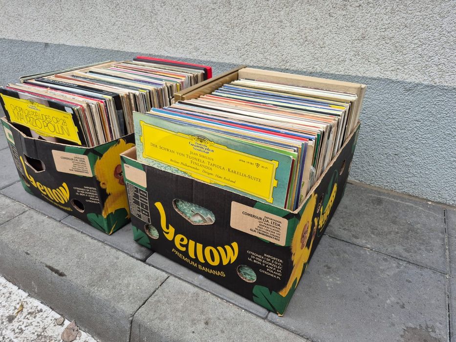 Vând Lot 300 lp Discuri Vinil colectie muzica clasica mixta
