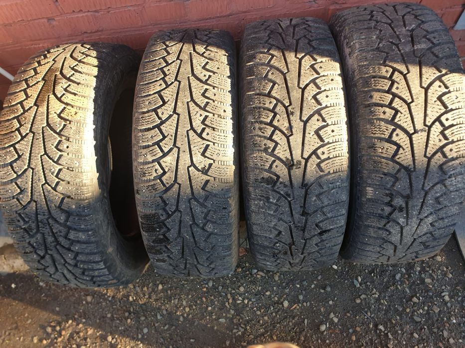 Колеса зимние шипованные