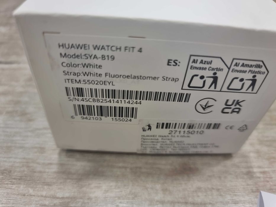 Нов HUAWEI WATCH FIT 4 , Гаранция 2 години