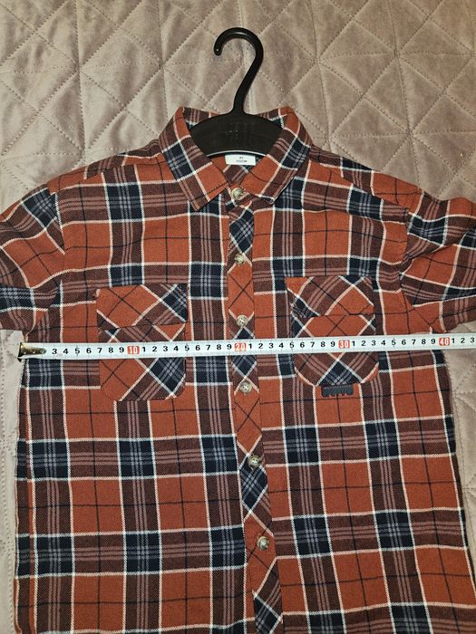 Две ризи подходящи за Коледна фотосесия р-р 80/ 2 г., р-р 134/ 7-8 г.