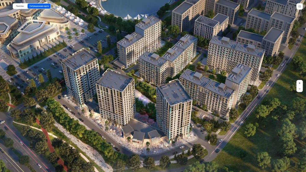 2-х км. квартира от элитного застройщика всего за 50.000$  (АА) 14