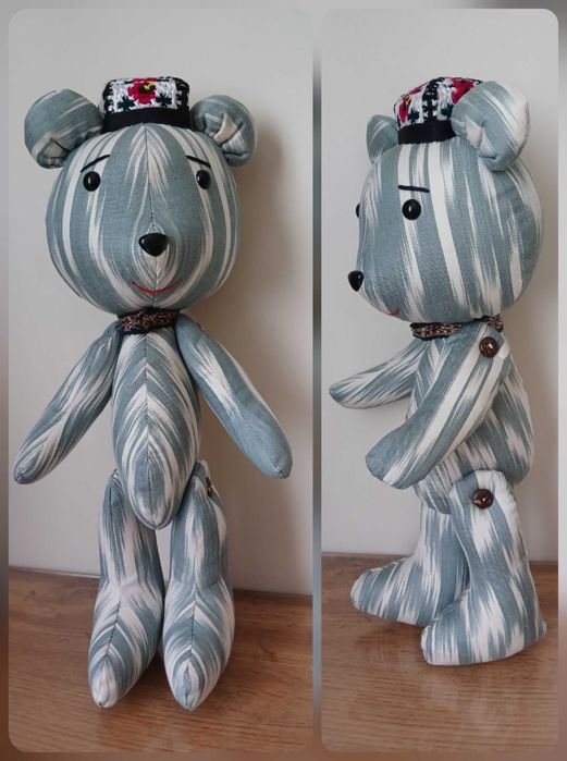 Игрушка кукла медведь ручной работы