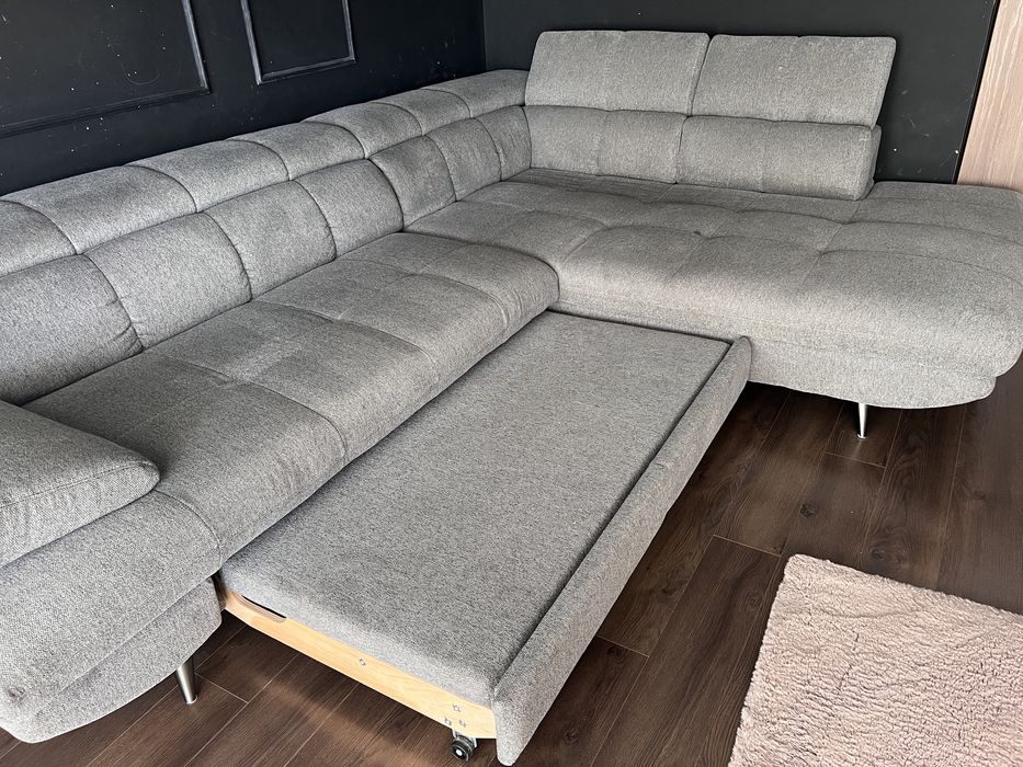 Vand coltar gri extensibil