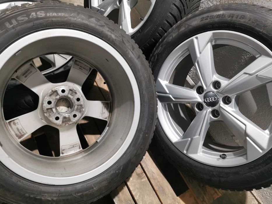 Jante Originale Audi A6 A4 A5 .R 18 .cu anvelope de iarna