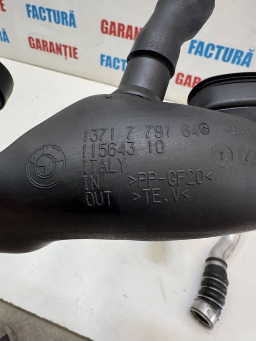 Conducta furtun aer admisie  intercooler clapeta debitmetru E90 M47