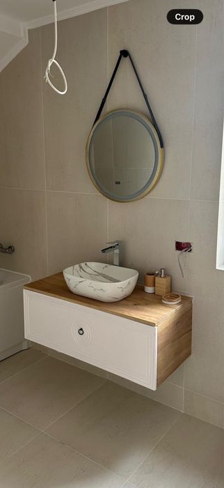 Set masca lavoar, dulap baie, sanitare dezvoltator