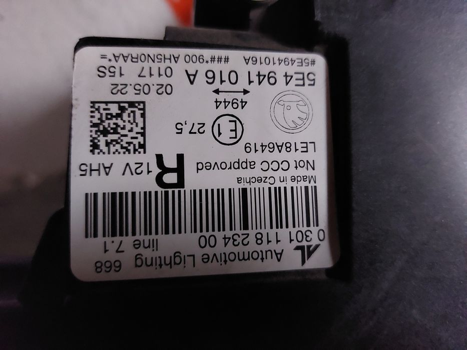 Far faruri stanga dreapta skoda octavia 4 full led crystal lighting