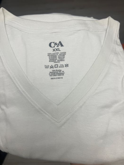 Set 3 tricouri bumbac C&A XXL