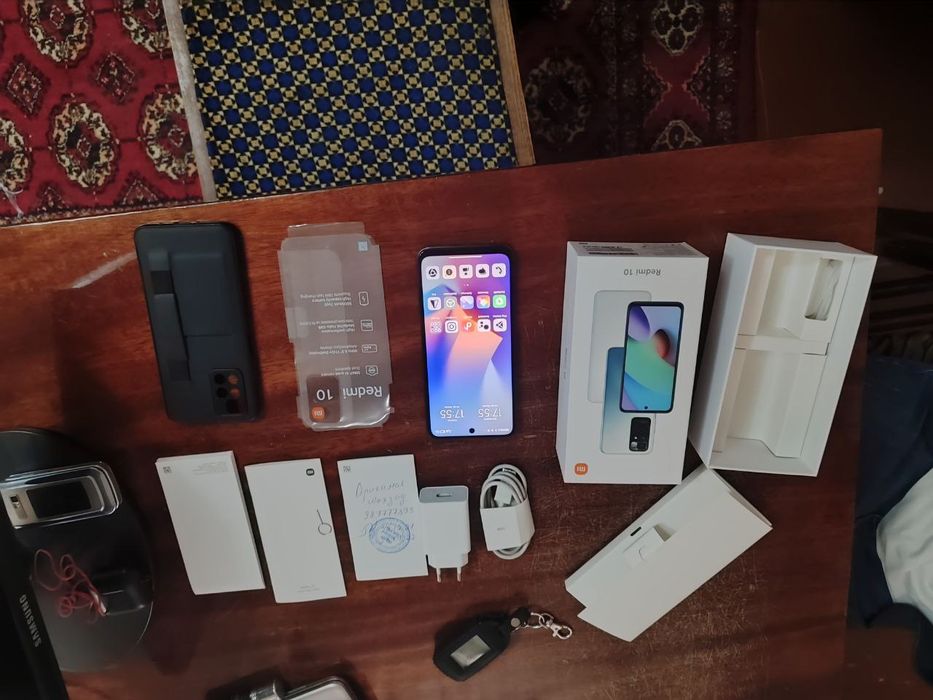 Redmi 10 2022 kutarganiga pul kk tel tinniq