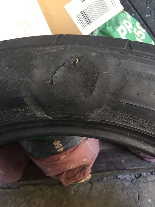265/50R20 боковой порез!