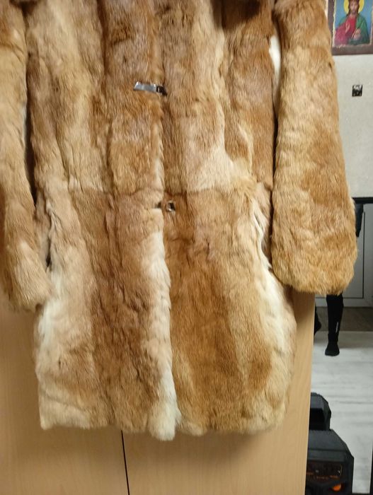 Палто от лисича кожа