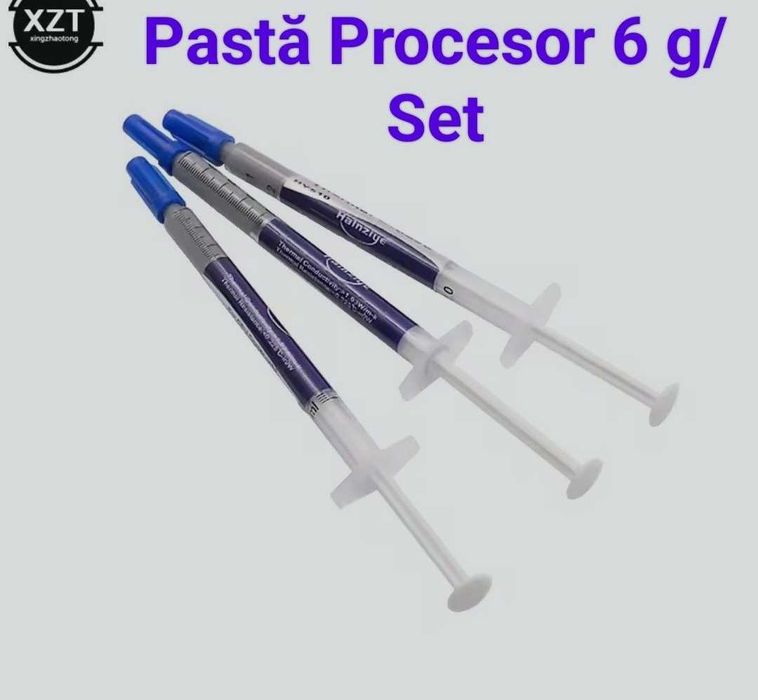 Pasta Procesor Arctic Silver 3buc PC Laptop pasta racire 9 gr