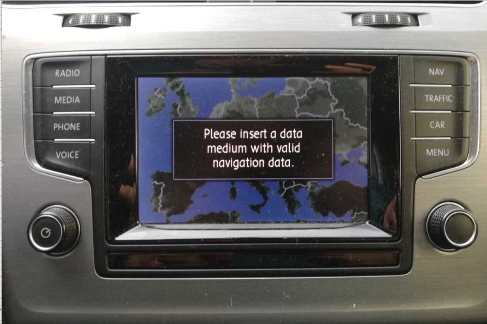 2025 SD карта за навигация VW Skoda SEAT 5FO MIB1 Golf Octavia Leon