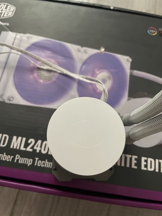 Cooler Master MasterLiquid ML240L V2 RGB White 240mm AIO RGB – pompă defectă