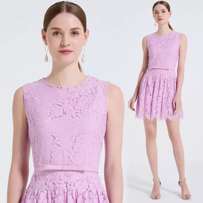 Дамска Официална Лилава Рокля