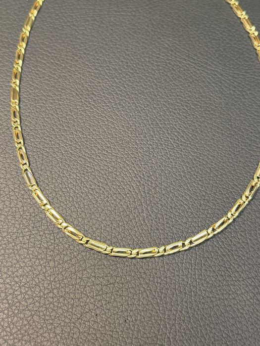 Златен Ланец ЧИСТО НОВ синджир  златно ланче 14 к 585 gold zlato lanec