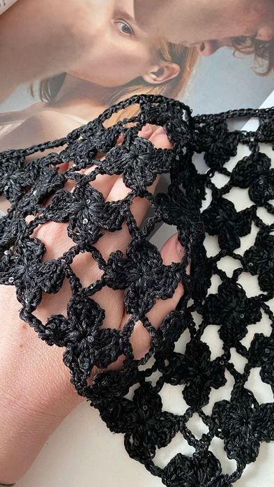 Косинка пояс связан из шёлковый нити