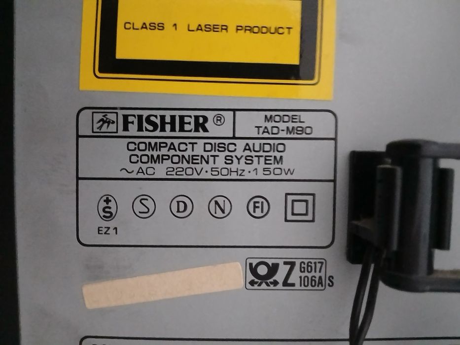 Сет усилвател Fisher TAD-M90