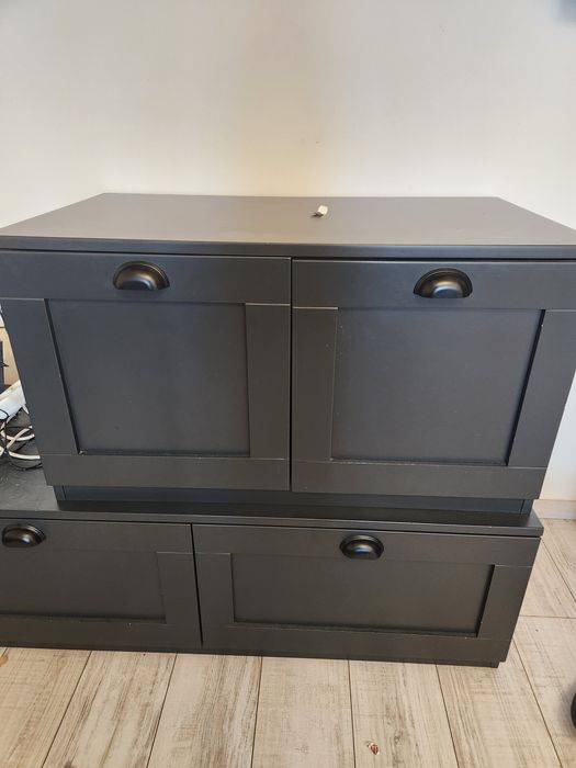 Corpuri mobilier 1mic +1 comoda negre (modulare) - Negociabil