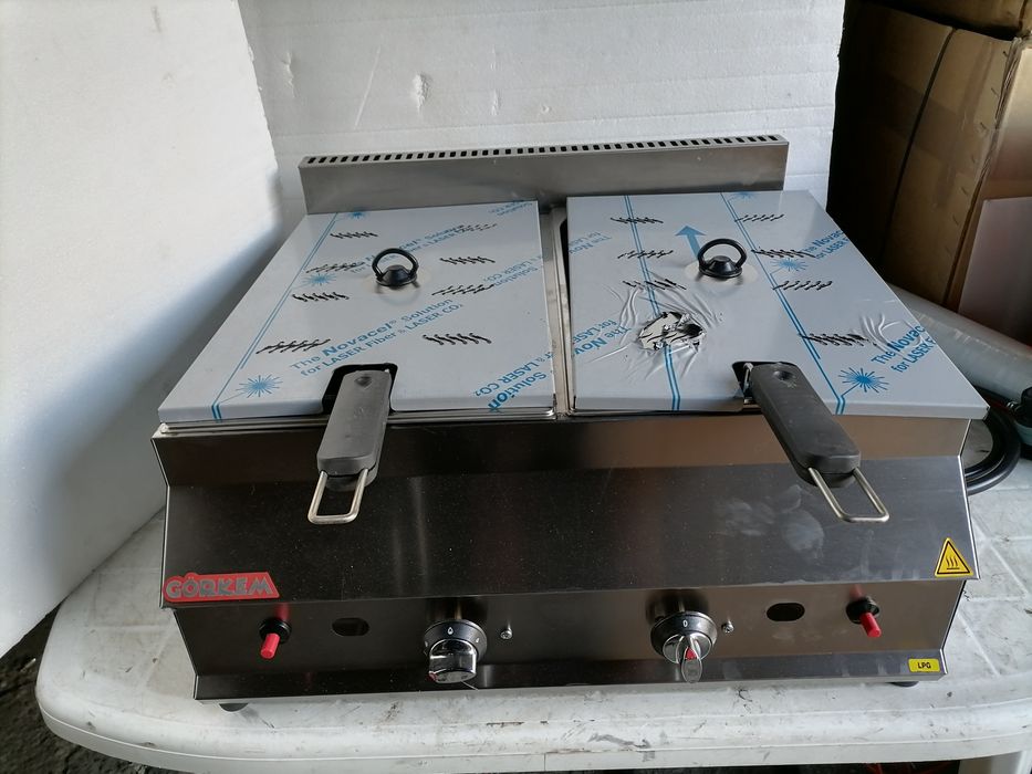 Фритюрник  професионален Газов  фритюрник 5л. 8л.-10л.дюнер ,котлон