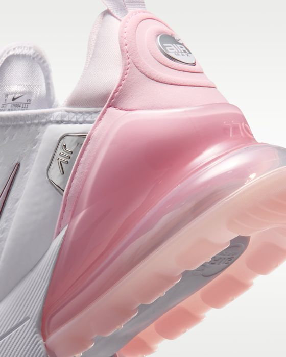 Нови дамски маратонки Nike Air Max 270 Premium White/Pink Foam