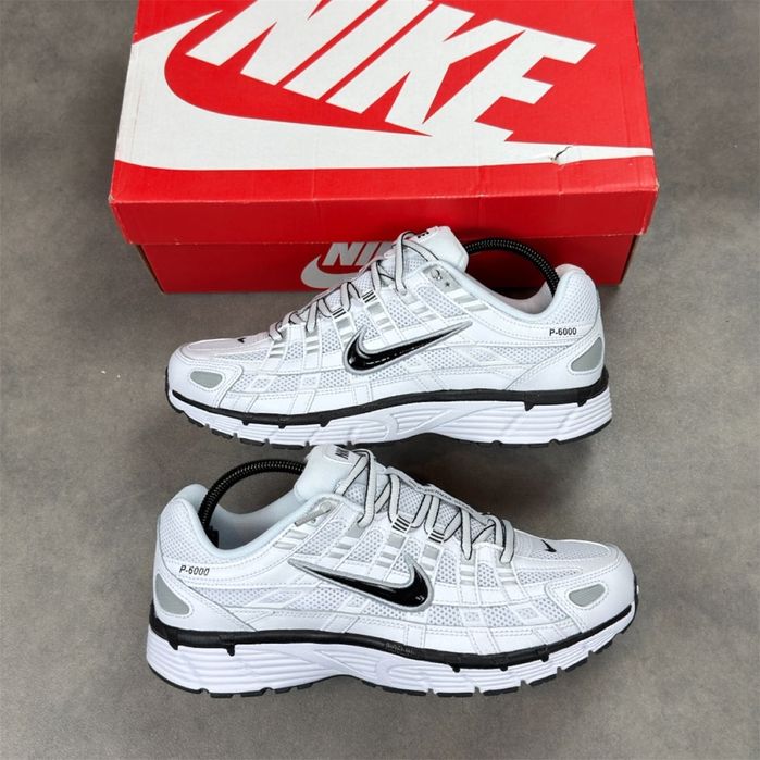 Nike P-6000 'White Metallic Silver Flat Silver'