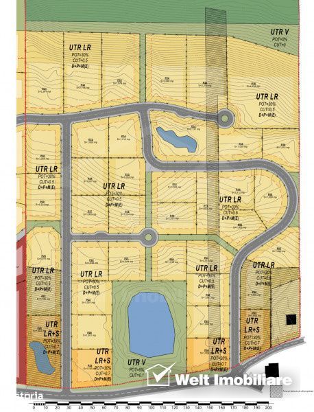 Teren superb in Salicea, 1170 mp, PUZ, drum, apa si curent, zona “La