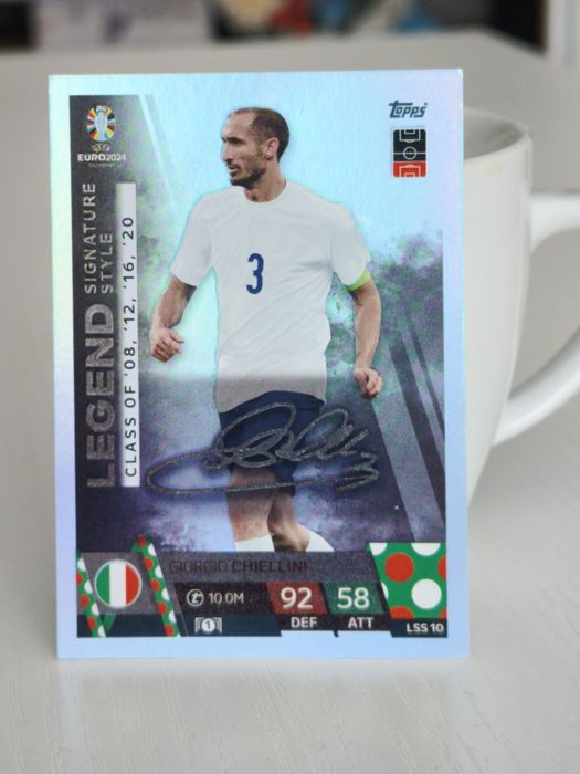 Card Giorgio Chellini-signature rare match ațax euro 2024