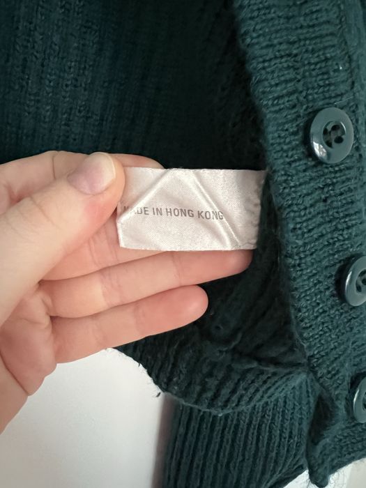 Cardigan verde MISAKY