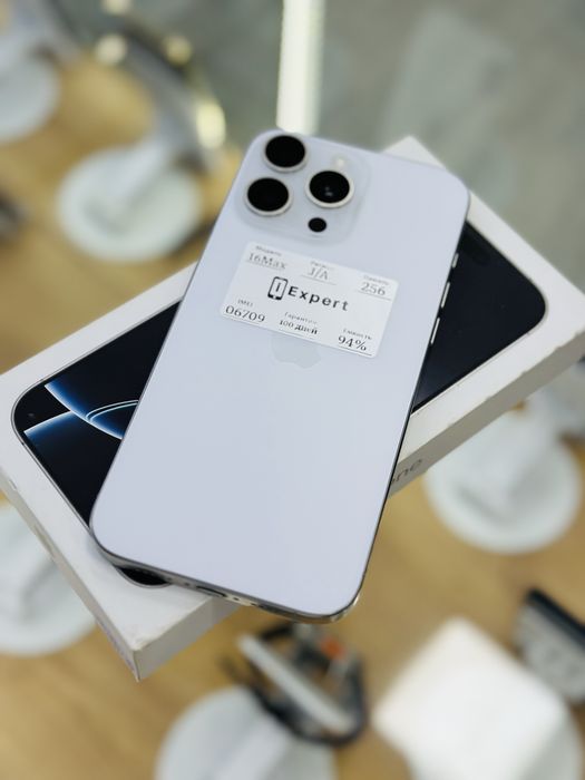 16 Pro Max 512gb 94% White Titanium