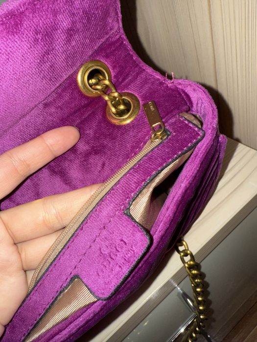 Бархатная сумочка