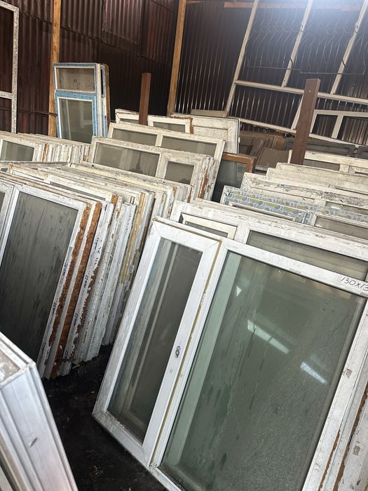 Бу новые окна двери форточки